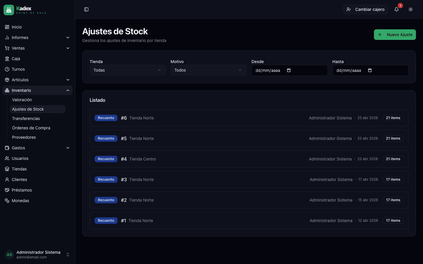 Inventario